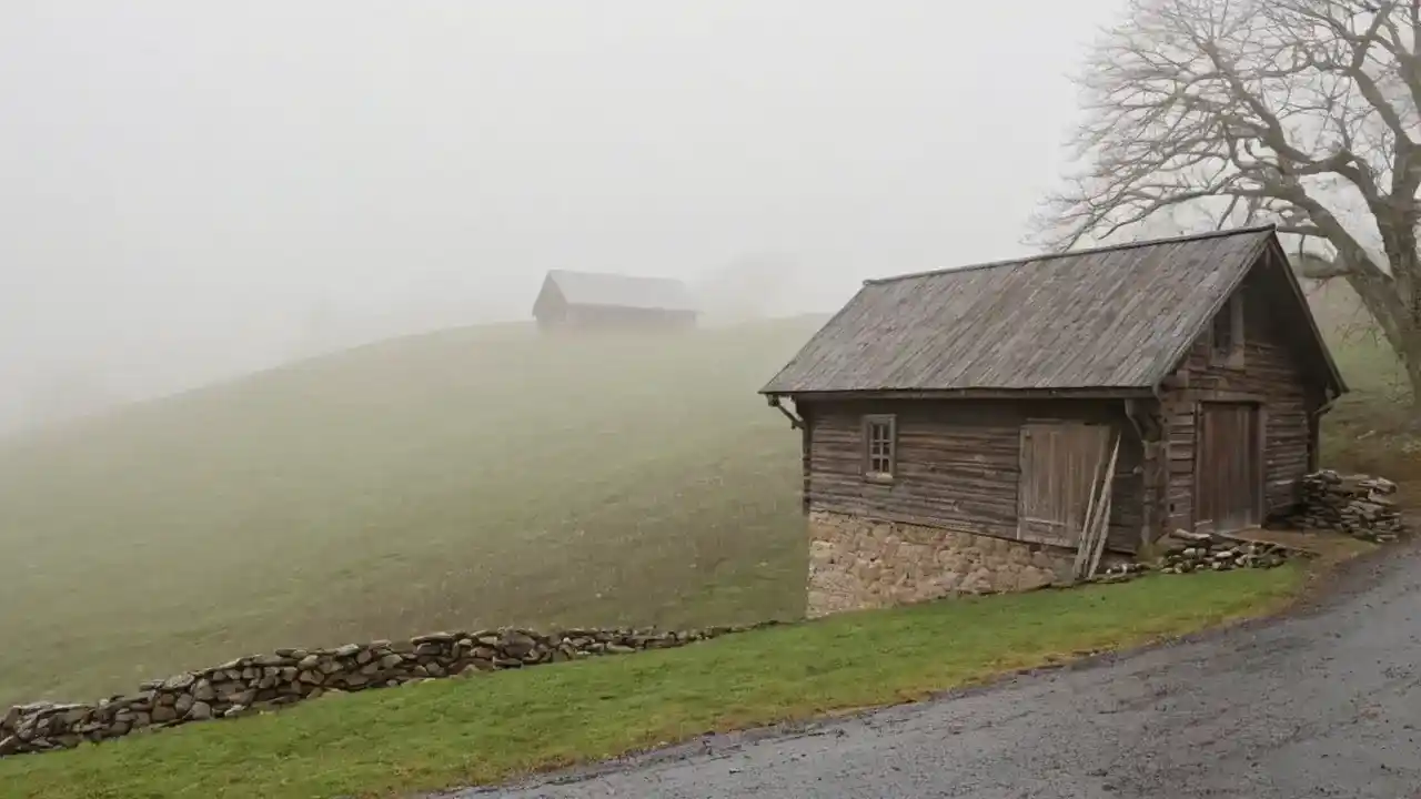 Stillhet møter ensomhet i atmosfærisk landskap
