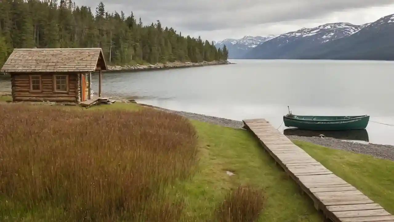 Stillhet møter fjordens kalde, rolige skjønnhet