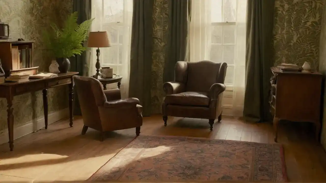 Et rolig hjørne, fylt med varme og lesing