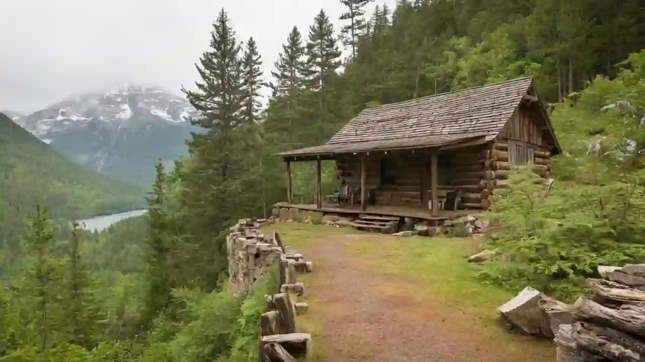 Stillhet og isolasjon i det grønne landskapet