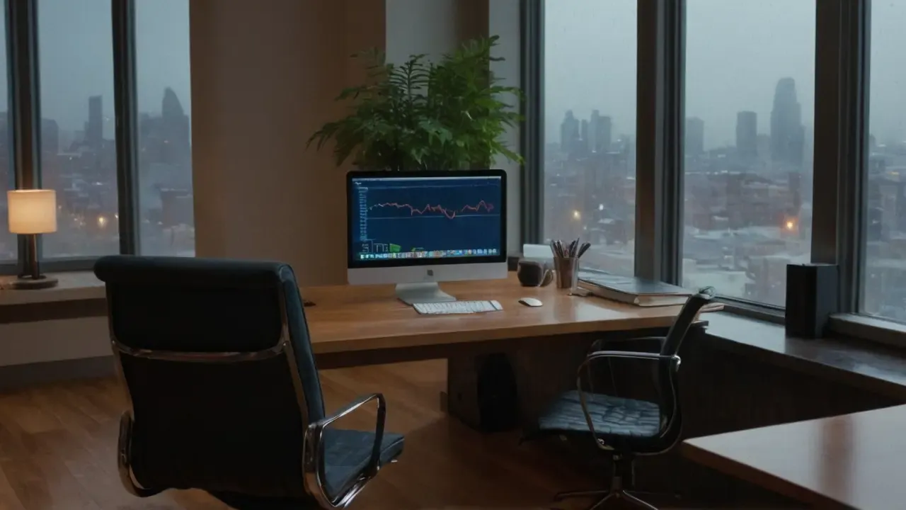 Stillhet, konsentrasjon, og en atmosfærisk scene