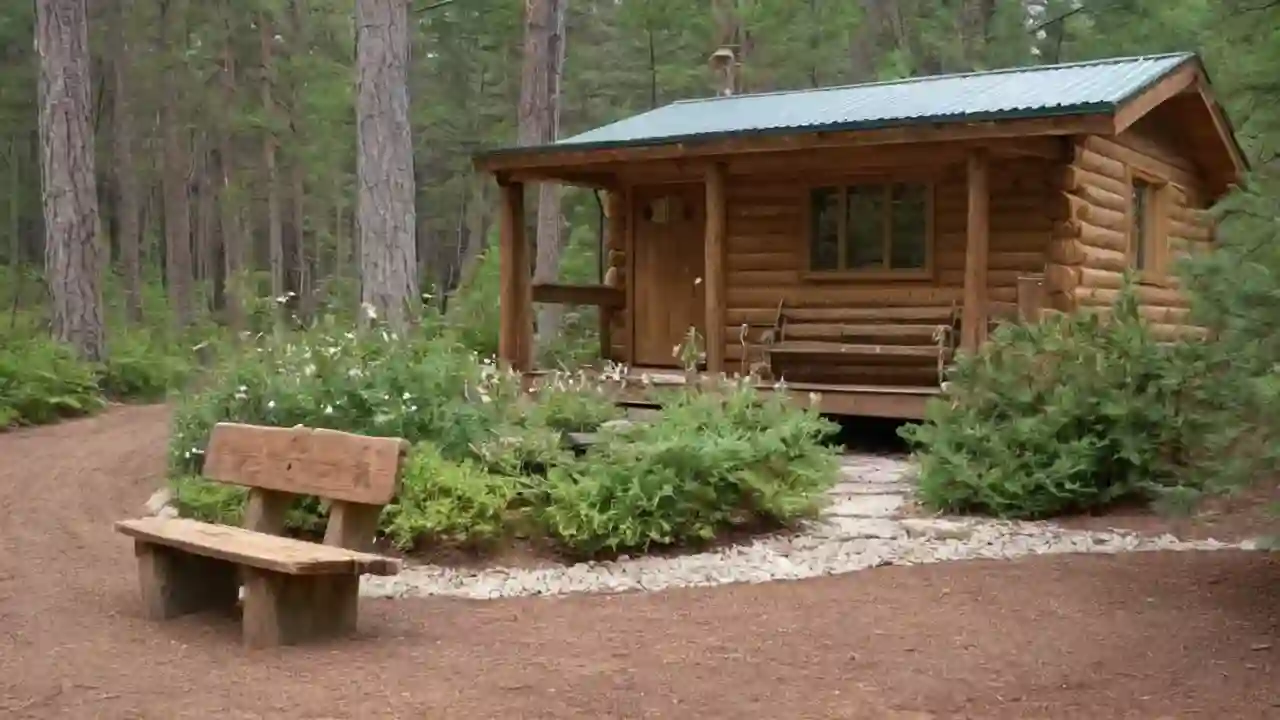 Stillhet, skog, og en ensom figur